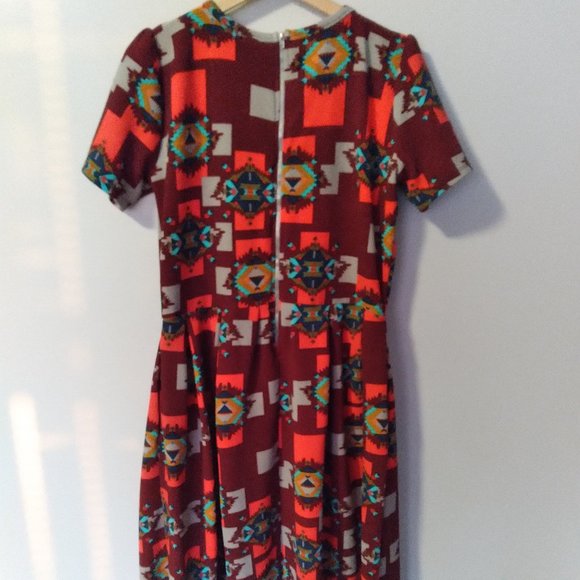 Lula roe Modern Abstract Party Dress - Picture 2 of 5